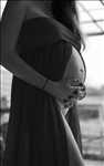 photo numérisée par le photographe Sarah à Bordeaux : shooting grossesse