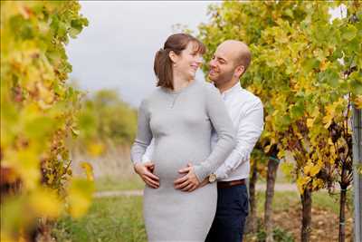 photo numérisée par le photographe Raphael à Molsheim : photographie de grossesse