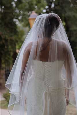 photographie de Cassandra à Mauriac : shooting mariage