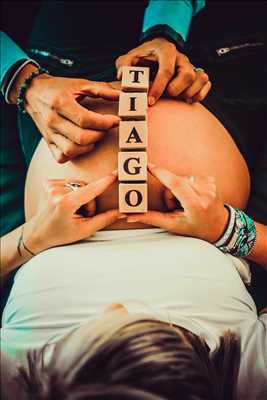 photo numérisée par le photographe Daniel à Toulon : shooting grossesse