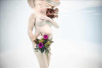 Exemple de shooting photo par MARGAUX à Biarritz : photo de grossesse