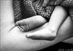 photo numérisée par le photographe Ingrid à Quimper : shooting pour une naissance