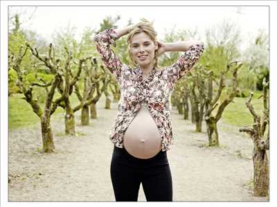 Exemple de shooting photo par jerome à Firminy : photo de grossesse