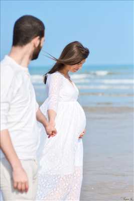 photo numérisée par le photographe Margaux à Vire Normandie : shooting photo spécial grossesse à Vire Normandie