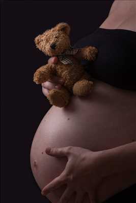 photo prise par le photographe hafida à Tours : photographie de grossesse