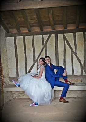 Shooting photo effectué par le photographe Christelle à Versailles : photo de mariage