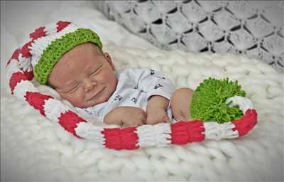 photo numérisée par le photographe Christelle à Poissy : photo de naissance