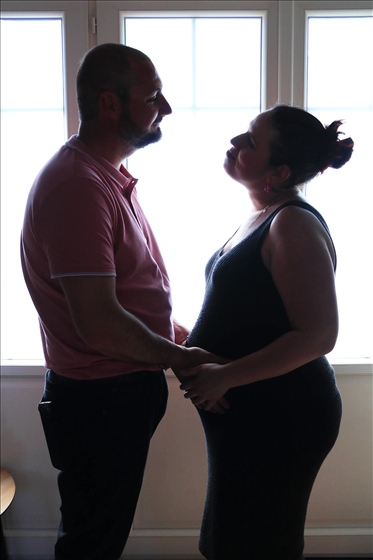 Exemple de shooting photo par Amelie à Tours : photographe grossesse à Tours