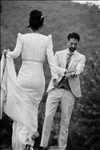 photo prise par le photographe Lauren  à Hyères : shooting mariage