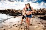 photographie de Delphine à Arcachon : shooting grossesse