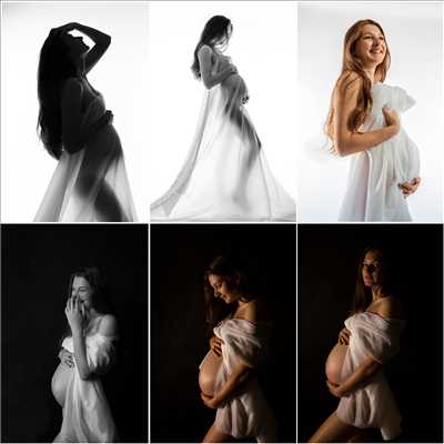 Shooting photo effectué par le photographe Katya à Montpellier : photographie de grossesse