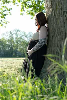 photo prise par le photographe david à Vineuil : photo de grossesse