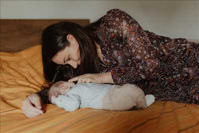 photo prise par le photographe Léa  à Vitry-le-François : shooting photo pour nouveau né à Vitry-le-François