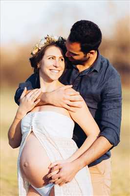 photo prise par le photographe Tiffany à Villeurbanne : photo de grossesse