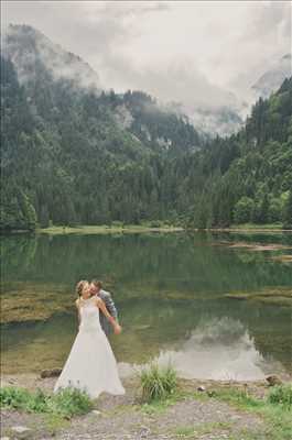 photo prise par le photographe Marie l'Amuse à Chamonix-mont-blanc : shooting mariage