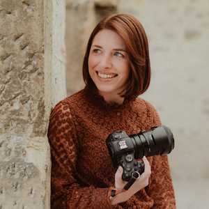 Photo de naissance à Reims avec Léa 